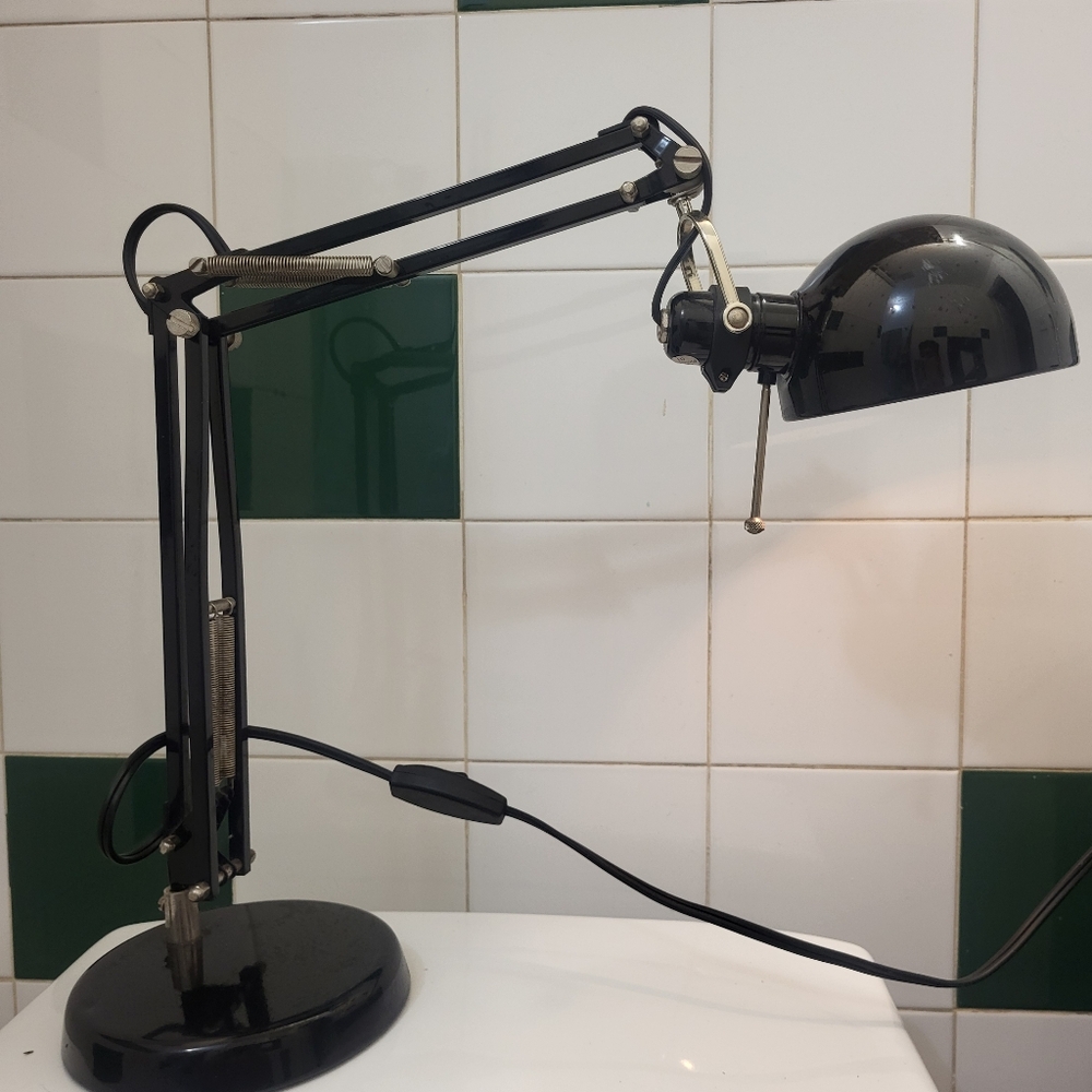 Black Adjustable Desk Lamp